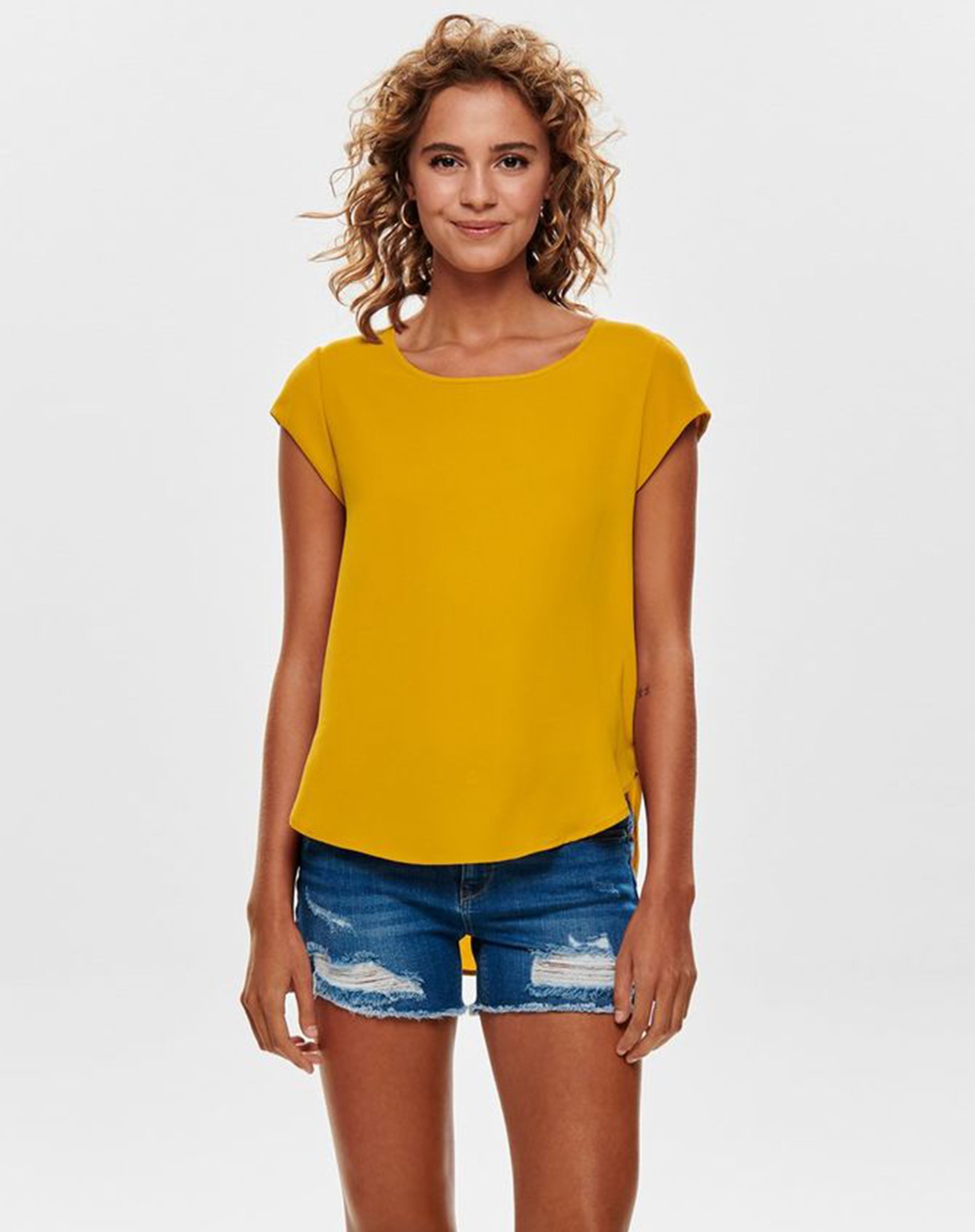 Vis S/S Solid Top Vis S/S Solid Top