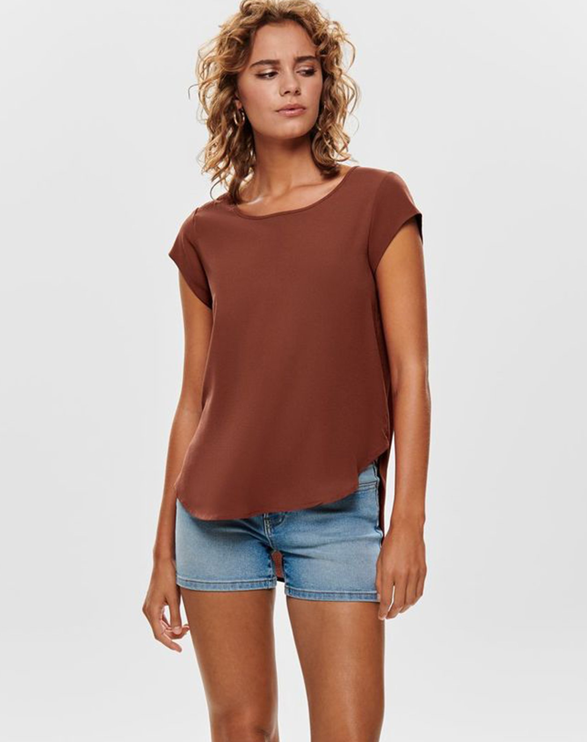 Vis S/S Solid Top Vis S/S Solid Top
