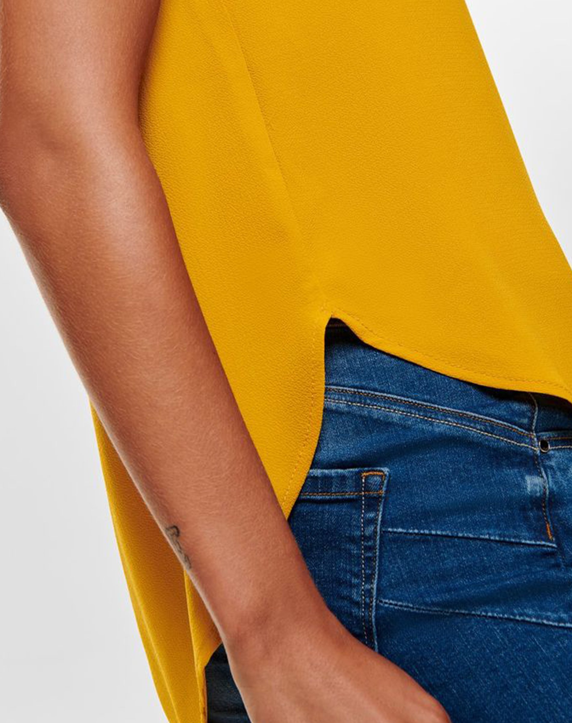 Vis S/S Solid Top Vis S/S Solid Top